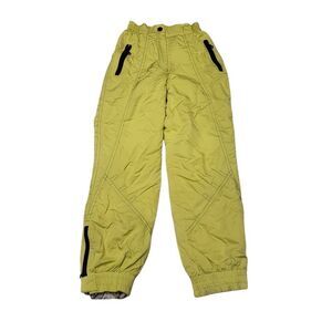 Vintage Alaska Sport Dress by Stepek Jun, Yellow Snow Pants WithMap Print Lining